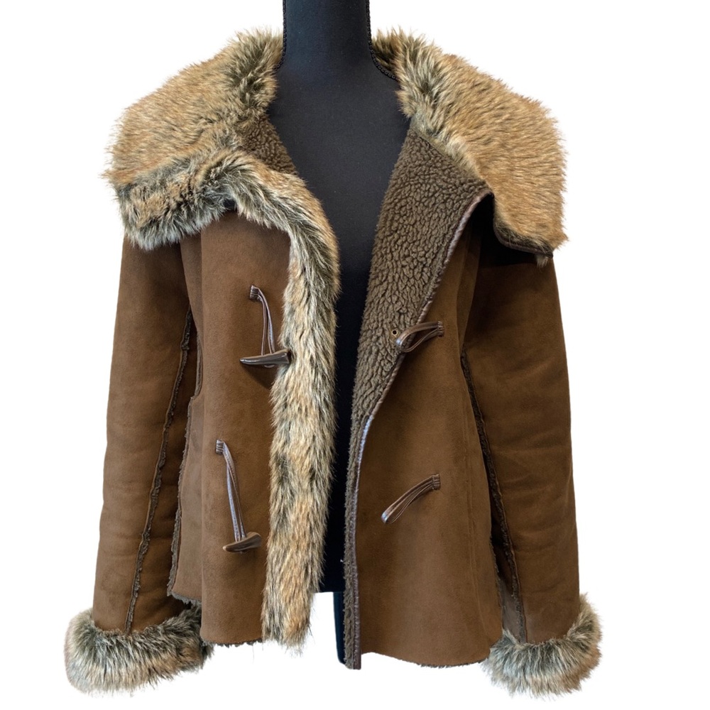 VTG 1970s Brown Fur Coat